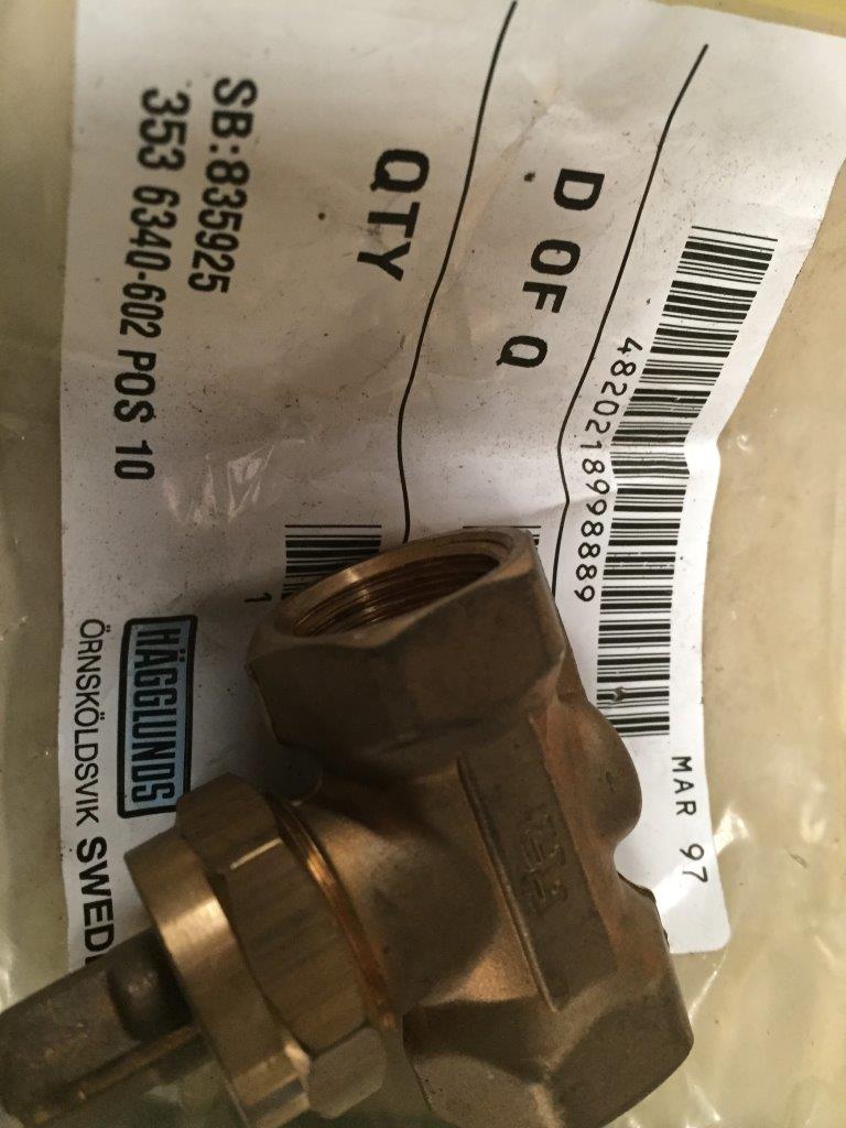 Hagglunds BV206 Parts - BRASS TAP